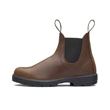 Blundstone Unisex Classic Series Chelsea Boot for Men and Women with Shock Absorption and Premium Water Resistant Leather