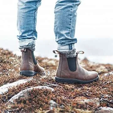 Blundstone Unisex Classic Series Chelsea Boot for Men and Women with Shock Absorption and Premium Water Resistant Leather