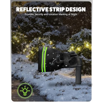 Outdoor Faucet Cover for Winter, 2 Pack Outside Garden Faucet Socks for Freeze Miser, 6.7" W x 8.3" H Pro Spigot Hose Bib Covers, Reusable Freeze Protection Pipe Insulation