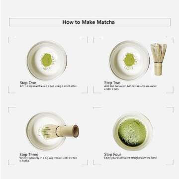 AIYICIII Ceramic Matcha Bowl, Handmade Japanese Green Tea Cup,Matcha Tea Whisk Bowl For Ceremony Chawan 500ml 17oz (White)