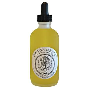Sundara Holistic Beauty Eczema Psoriasis Body Oil, 4 Fluid Ounce
