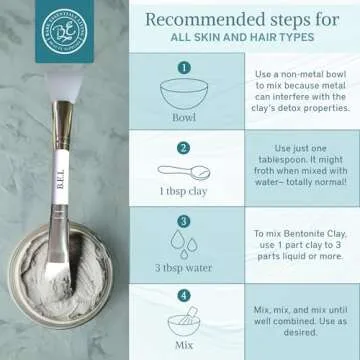 Bentonite Clay Powder for Detox, Beauty, and Body Care