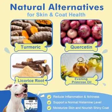 Natural Dog Allergy Relief Chews with Colostrum & Probiotics