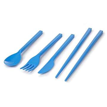 Sistema To Go Collection Cutlery Set - Portable and Safe