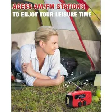 Emgykit Hand Crank Emergency Radio with SOS and Flashlight