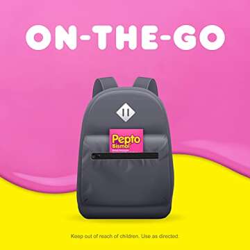 Pepto Bismol Original Tablets - Fast Digestive Relief