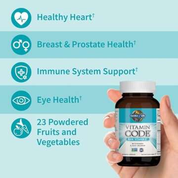Garden of Life Vitamin E - Vitamin Code Raw Vitamin E Supplement with Vitamins A, D & K Plus Seleniu...