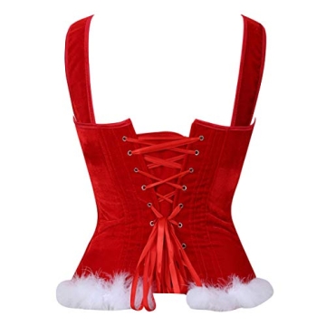 Zhitunemi Plus Size Santa Costume for Women Party Wear