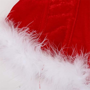 Zhitunemi Plus Size Santa Costume for Women Party Wear