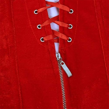 Zhitunemi Plus Size Santa Costume for Women Party Wear