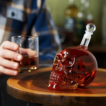 Foster & Rye Skull Liquor Decanter - Unique Barware
