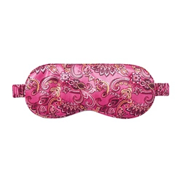 Slip Women's Slip X Alice + Olivia Sleep Mask, Spring Paisley, Pink, Print, One Size