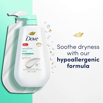 Dove Hypoallergenic Sensitive Skin Body Wash 3-Pack