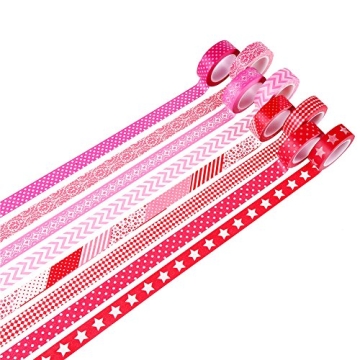 LOKIPA 24 Rolls Washi Tape Set No Duplicates DIY Crafts