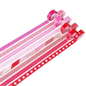 LOKIPA 24 Rolls Washi Tape Set No Duplicates DIY Crafts