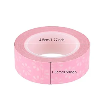 LOKIPA 24 Rolls Washi Tape Set No Duplicates DIY Crafts