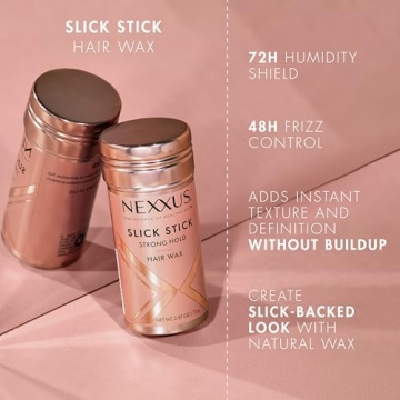 Nexxus Strong Hold Hair Wax Slick Stick for Sleek Styles