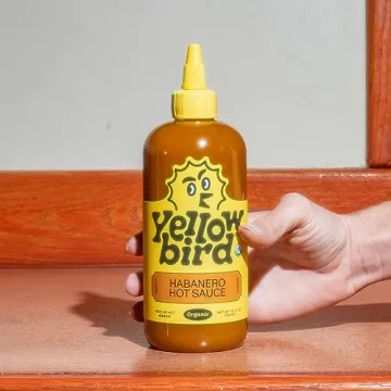 Yellowbird Organic Habanero Hot Sauce Medium Hot Flavor