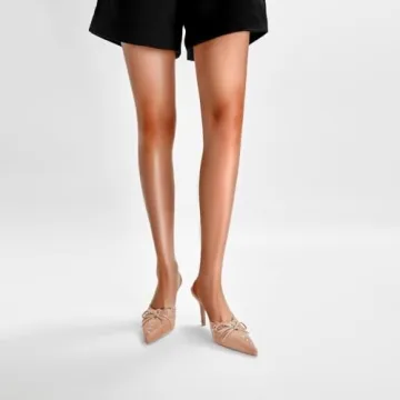 Stylish keleimusi Mid Heel Slip On Pumps for Women