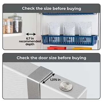 Smart Design Over-The-Door Organizer for Easy Storage