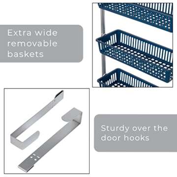 Smart Design Over-The-Door Organizer for Easy Storage