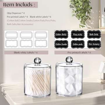 Stylish SheeChung Apothecary Jars Set for Home Organization