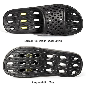 Xomiboe Shower Shoes Non-Slip Quick Dry Comfort