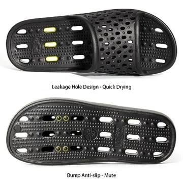 Xomiboe Shower Shoes Non-Slip Quick Dry Comfort