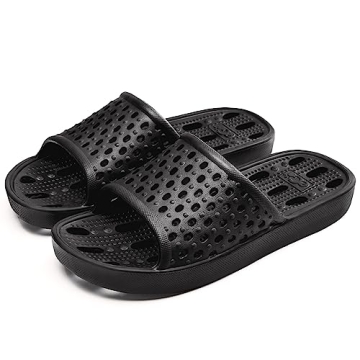 Xomiboe Shower Shoes Non-Slip Quick Dry Comfort