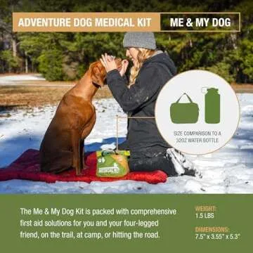 Me & My Dog Medical Kit for Pet & Human First Aid