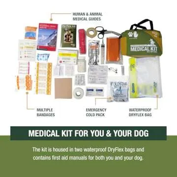 Me & My Dog Medical Kit for Pet & Human First Aid