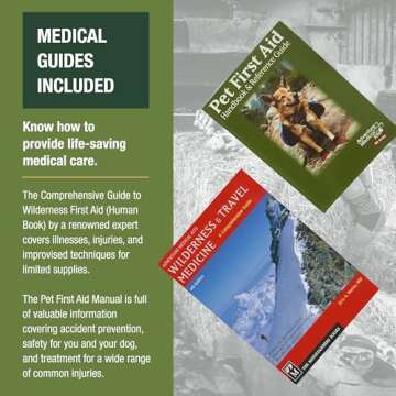 Adventure Medical Kits Me & My Dog Medical Kit - Human & Canine First Aid Essentials - Includes Cold Pack, SOL Emergency Blanket, Splinter Picker & More