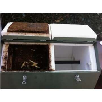 Jora Composter JK 270 - Dual Chamber 70 Gallon Tumbler