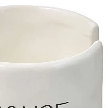 Mud Pie Kitchen Dish Sponge Holder Caddy, Off White