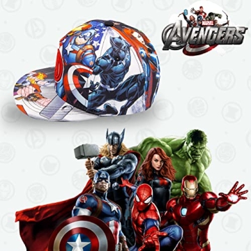 Marvel Avengers Baseball Cap for Boys Aged 5-15