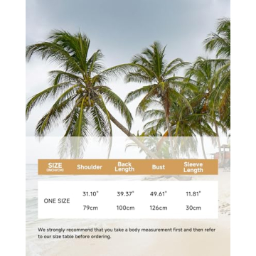 Stylish Bsubseach Women's Linen Beach Cover Up