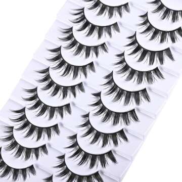 FARRED Manga Lashes - False Eyelashes for Bold Looks