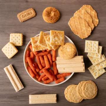 Korean Snack Box Variety Pack - 50 Count Individual Wrapped Gift Care Package Bundle Sampler Assortment Mix Candy Chips Cookies Treats for Kids Children College Students Adult