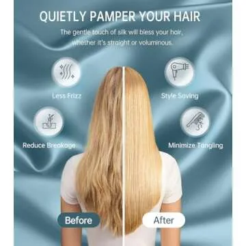 Luxury INSSL Silk Pillowcase for Comfort and Beauty Sleep