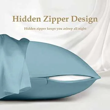 Luxury INSSL Silk Pillowcase for Comfort and Beauty Sleep