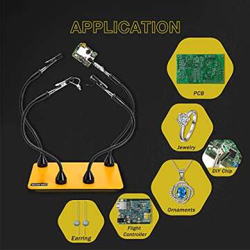 Fstop Labs Third Hand Soldering Tool for Crafts and Electronics