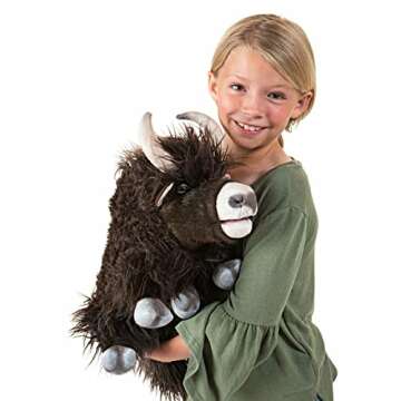 Yak Hand Puppet - Realistic and Engaging for Kids