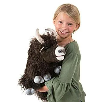 Yak Hand Puppet - Realistic and Engaging for Kids