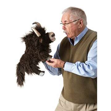 Yak Hand Puppet - Realistic and Engaging for Kids