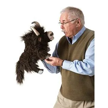 Yak Hand Puppet - Realistic and Engaging for Kids
