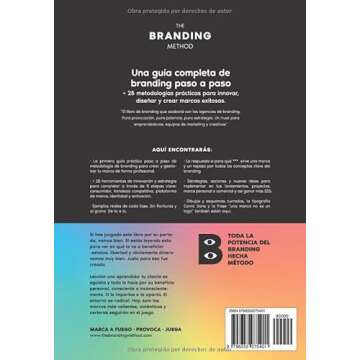 THE BRANDING METHOD: cómo crear marcas que provocan, venden e impactan: Una guía paso a paso con m...