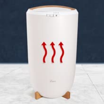 Zadro Towel Warmer with Timer - Luxury Heated Bath Towel