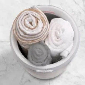 Zadro Towel Warmer with Timer - Luxury Heated Bath Towel