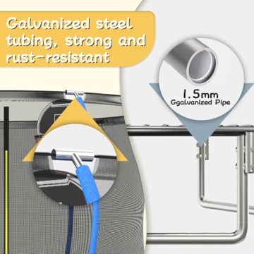 Premium Quality Trampoline for Kids and Adults - Safe Fun