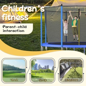 Premium Quality Trampoline for Kids and Adults - Safe Fun